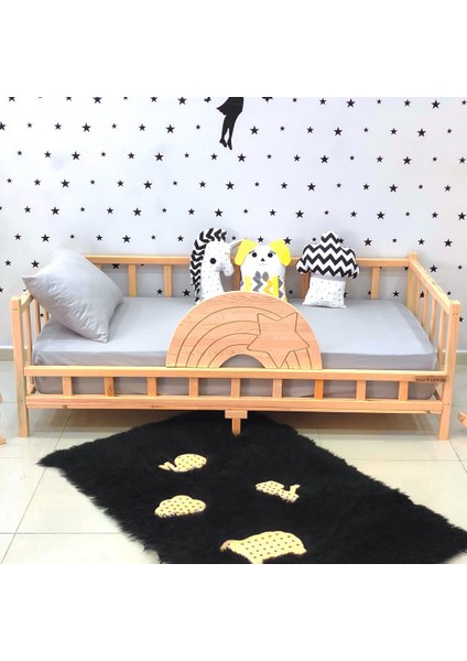 Ahşap Çocuk Yatak 90X190 Montessori Karyola indirimleri