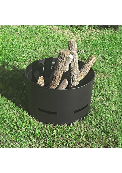 Garden Barrel Large Bahçe Şöminesi