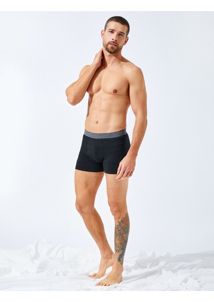 Pamuklu Basic Boxer
