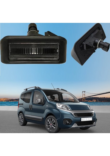Fiat Fiorino Citroen Nemo Peugeot Bipper Plaka Lambası fiyatları