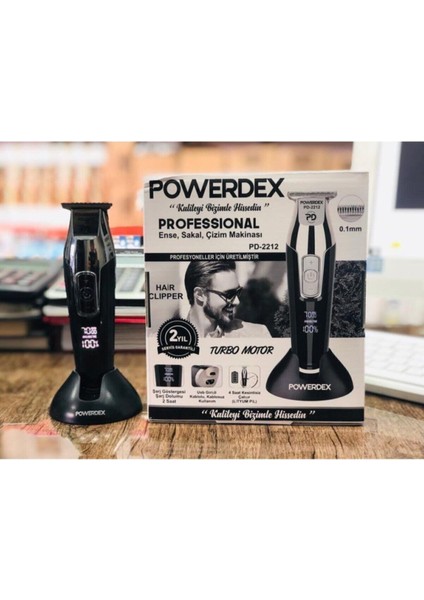 Powerdex PD-2212 Dijital Şaç Sakal Kesme Makinesi