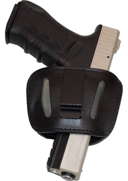 Glock, Canik TP9, Sar9, SA XD, HS, Zigana, Walter, Girsan MC, Sig Sauer Deri Tabanca Kılıfı K-M-034-S