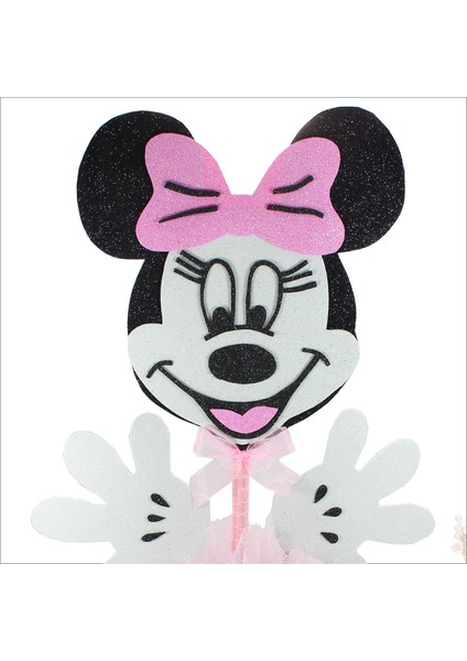 Minnie Mouse Masa Süsü, 45CM x 20CM - Pembe modelleri