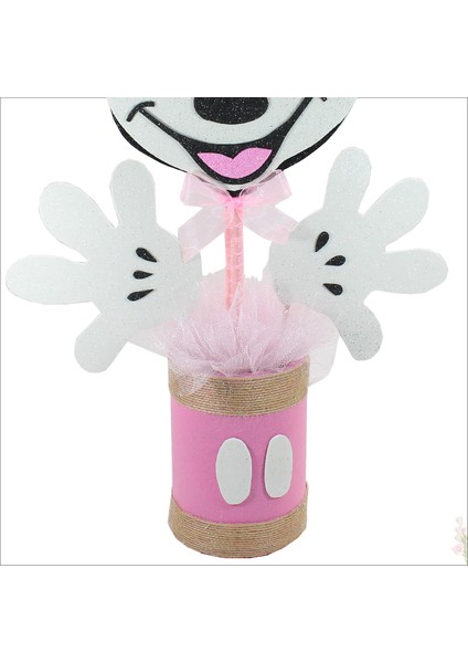 Minnie Mouse Masa Süsü, 45CM x 20CM - Pembe fırsatları