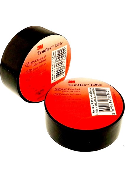 Temflex Izole Elektrik Bant 10'lu Paket