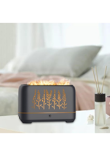Taşınabilir Hava Nemlendirici Aroma Difüzör Ultrasonik USB Ev Ofis Seyahat Siyah (Yurt Dışından) fırsatları