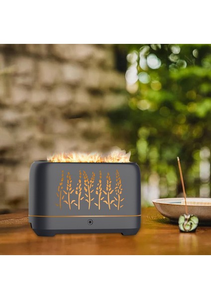 Taşınabilir Hava Nemlendirici Aroma Difüzör Ultrasonik USB Ev Ofis Seyahat Siyah (Yurt Dışından) indirimleri