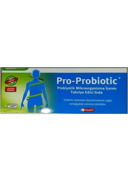 Ihealth Pro Probiotic 30 Kapsül Takviye Edici Gıda