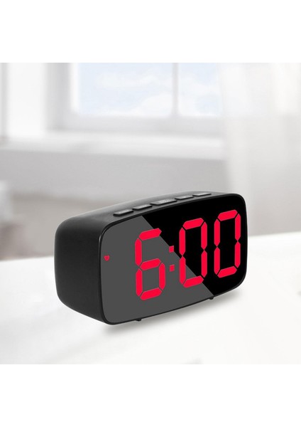 LED Çalar Saat 2 Seviye Parlaklık Pil / Eklenti Yaşlı Sıcaklık Kırmızı Işık (Yurt Dışından) fiyatları