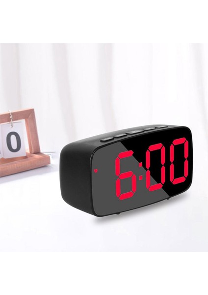 LED Çalar Saat 2 Seviye Parlaklık Pil / Eklenti Yaşlı Sıcaklık Kırmızı Işık (Yurt Dışından) fırsatları