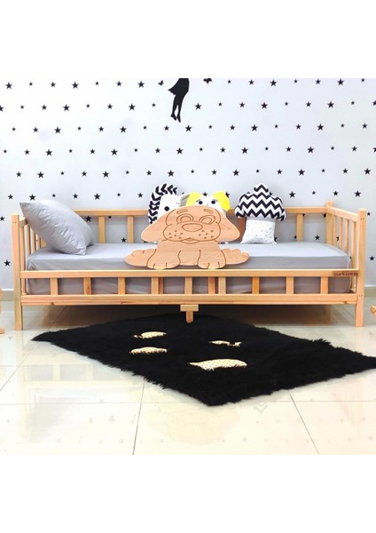 Sevimli Figürlü 90 x 190 Montessori Yatak Çocuk Karyola modelleri
