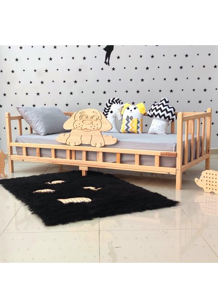 Sevimli Figürlü 90 x 190 Montessori Yatak Çocuk Karyola fırsatları