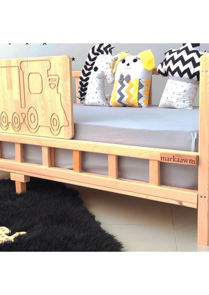 Trenli Montessori Karyola Çocuk Yatak Bebek Beşiği indirimleri