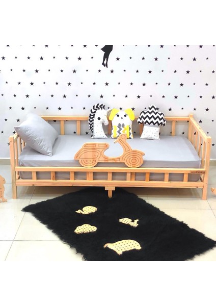 Motosikletli Montessori Yatak Premium Çocuk Karyola indirimleri