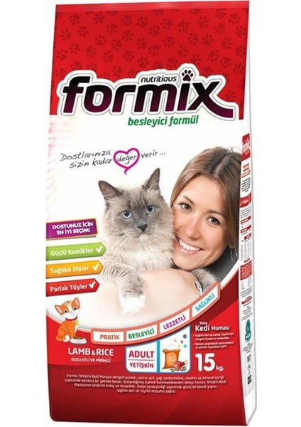 Formix Kuzulu Yetişkin Kedi Maması 15 kg