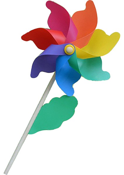 56 cm Gökkuşağı Rüzgar Spinner Açık Yel Değirmeni Fırıldak Bahçe Dekorasyon 56 cm (Yurt Dışından) indirimleri