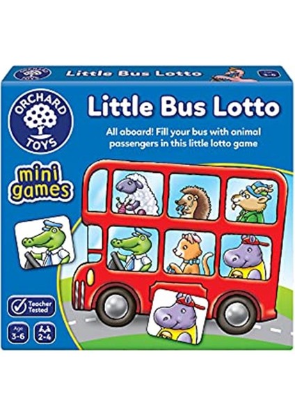 Toys Little Bus Lotto Seyahat Oyun