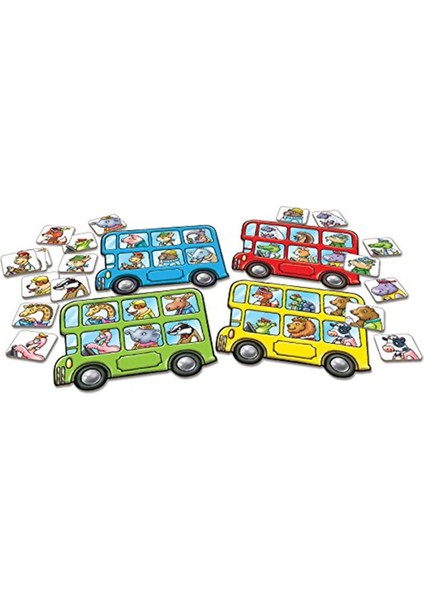 Toys Little Bus Lotto Seyahat Oyun