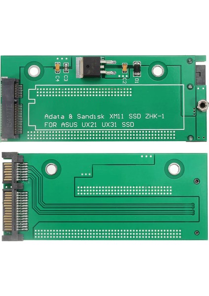 Asus UX21 - UX31 Sandisk XM11 SSD To Sata Sürücü Adaptör Kartı modelleri