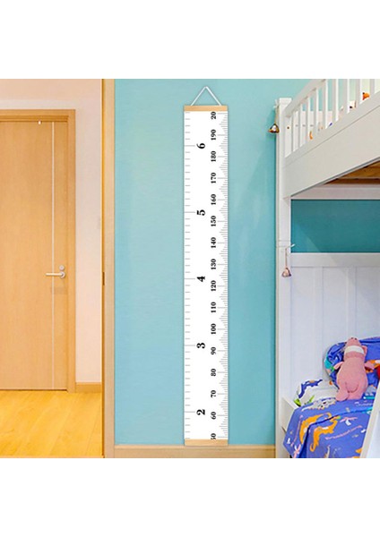 Ahşap Çerçeve Asılı Grafik Cetvel Erkek Kız Boy Ölçü Grafiği (Yurt Dışından) fırsatları