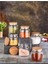 Bambu Vakum Kapaklı Cam Kavanoz 500ML 6 Lı 1
