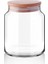 Bambu Vakum Kapaklı Cam Kavanoz 500ML 6 Lı 5