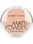First Time Matte Pudra No: 03 1