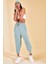 Mint Yeşili Beli Lastikli Slouchly Pantolon 2YXK5-46168-58 5