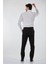 Slim Fit Dar Paça Normal Bel Siyah Erkek Pantolon 00536210 3