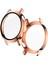 For Huawei Watch Gt2 42MM 2 In 1 Tempered Glass Screen Protector + Fully Plating Pc Case(Rose Gold) (Yurt Dışından) 1
