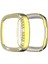 For Fitbit Versa 3 / Versa Sense Double Row Plating Diamonds Pc Protective Case(Golden) (Yurt Dışından) 1