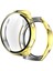 For Huawei Watch GT2E 2 In 1 Tempered Glass Screen Protector + Fully Plating Pc Case(Golden) (Yurt Dışından) 1