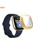 For Fitbit Versa 3 / Fitbit Sense Enkay Hat-Prince ENK-AC8208 Full Coverage Electroplate Tpu Soft Case(Gold) (Yurt Dışından) 3