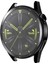 For Huawei Watch Gt 3 46MM Enkay Matte Pc Frame + Tempered Glass Protector Case With Scale(Black) (Yurt Dışından) 2