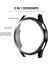 For Huawei Watch Gt 3 46MM Enkay Matte Pc Frame + Tempered Glass Protector Case With Scale(Black) (Yurt Dışından) 3