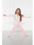 Kız Çocuk Pembe Yıldız Pijama Takımı Gecelik 1