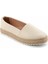 Bej Leather Kadın Espadril K015820218 3