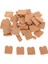 3x 1/16 Simülasyon Kırmızı Tuğla Çini Modeli Kum Tablosu Yapı Malzemesi Accs (Yurt Dışından) 4