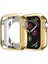 Apple Watch Uyumlu Serisi Için 5 & 4 40 mm Kaplama Tpu Yuvarlak Delik Koruyucu Kılıf Altın (Yurt Dışından) 1