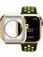 Apple Watch Uyumlu Serisi Için 5 & 4 40 mm Kaplama Tpu Yuvarlak Delik Koruyucu Kılıf Altın (Yurt Dışından) 4