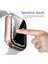 Çerçeve + Temperli Cam Koruyucu Kılıf Apple Watch Uyumlu Series 7 41 mm Gül Altın (Yurt Dışından) 4