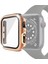 Pc Tek Sıra Elmas Kılıf Temperli Cam Filmi ile Apple Watch Uyumlu Serisi 3 & 2 & 1 42 mm Gül Altın (Yurt Dışından) 1