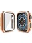 Pc Tek Sıra Elmas Kılıf Temperli Cam Filmi ile Apple Watch Uyumlu Serisi 3 & 2 & 1 42 mm Gül Altın (Yurt Dışından) 3