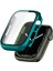 Kılıf Temperli Cam Filmi ile Apple Watch Uyumlu Series 7 45 mm Emerald Yeşil (Yurt Dışından) 1
