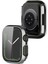 Kılıf Temperli Cam Filmi ile Apple Watch Uyumlu Series 7 45 mm Gümüş (Yurt Dışından) 3