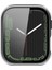 Kılıf Temperli Cam Filmi ile Apple Watch Uyumlu Series 7 45 mm Gümüş (Yurt Dışından) 4