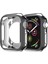 Apple Watch Uyumlu Serisi Için 3 & 2 & 1 38 mm Kaplama Tpu Yuvarlak Delik Koruyucu Kılıf Siyah (Yurt Dışından) 1