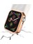 Apple Watch Uyumlu Serisi Için 3 & 2 & 1 38 mm Kaplama Tpu Yuvarlak Delik Koruyucu Koruyucu Kılıf Gül Altın (Yurt Dışından) 3