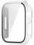 Pc Kılıf Temperli Cam Filmi ile Apple Watch Uyumlu Series 7 41 mm Gül Altın (Yurt Dışından) 4