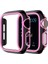 Apple Watch Uyumlu Serisi 3 & 2 & 1 38 mm Siyah Pembe Için 2 Renk Galvanik Pc (Yurt Dışından) 1